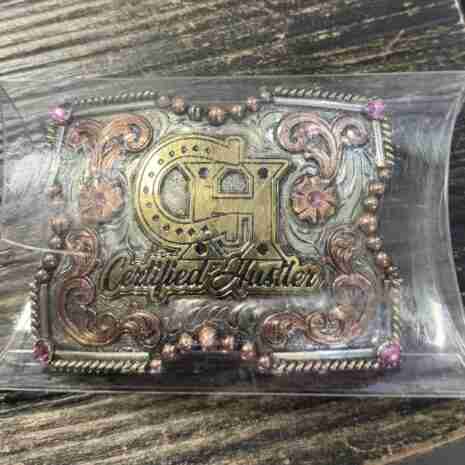 Certified Hustler Belt Buckle