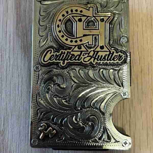 CH Tooled Money Clip
