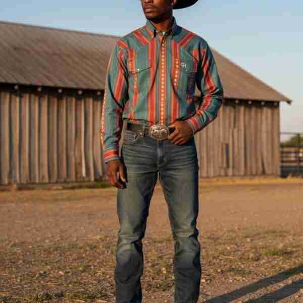 Pecos Pearl Snap